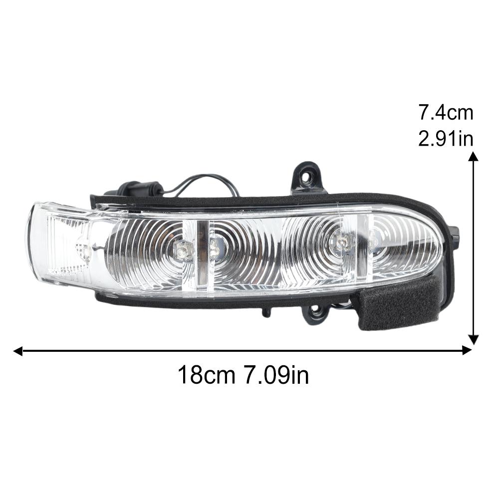 

Rearview Mirror Turn Signal Light For Mercedes Benz W211 S211 2002-2006 With Waterproof Cotton Side Mirror Light Car Accessories 1pc right