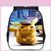 Pikachu 15 Inch Large Capacity Lightweight Oxford Cloth Backpack For Kids School