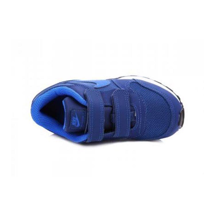 Nike MD Runner 2 Slip-Resistant Shock Absorbing Durable Breathable Low-Top Walking Shoes Baby Shoes Dark-Blue 806255-405