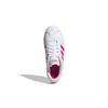 Adidas Neo VL Court 2.0 K Breathable Low top Kids' Skateboarding Shoes White Pink Kids' EG6155