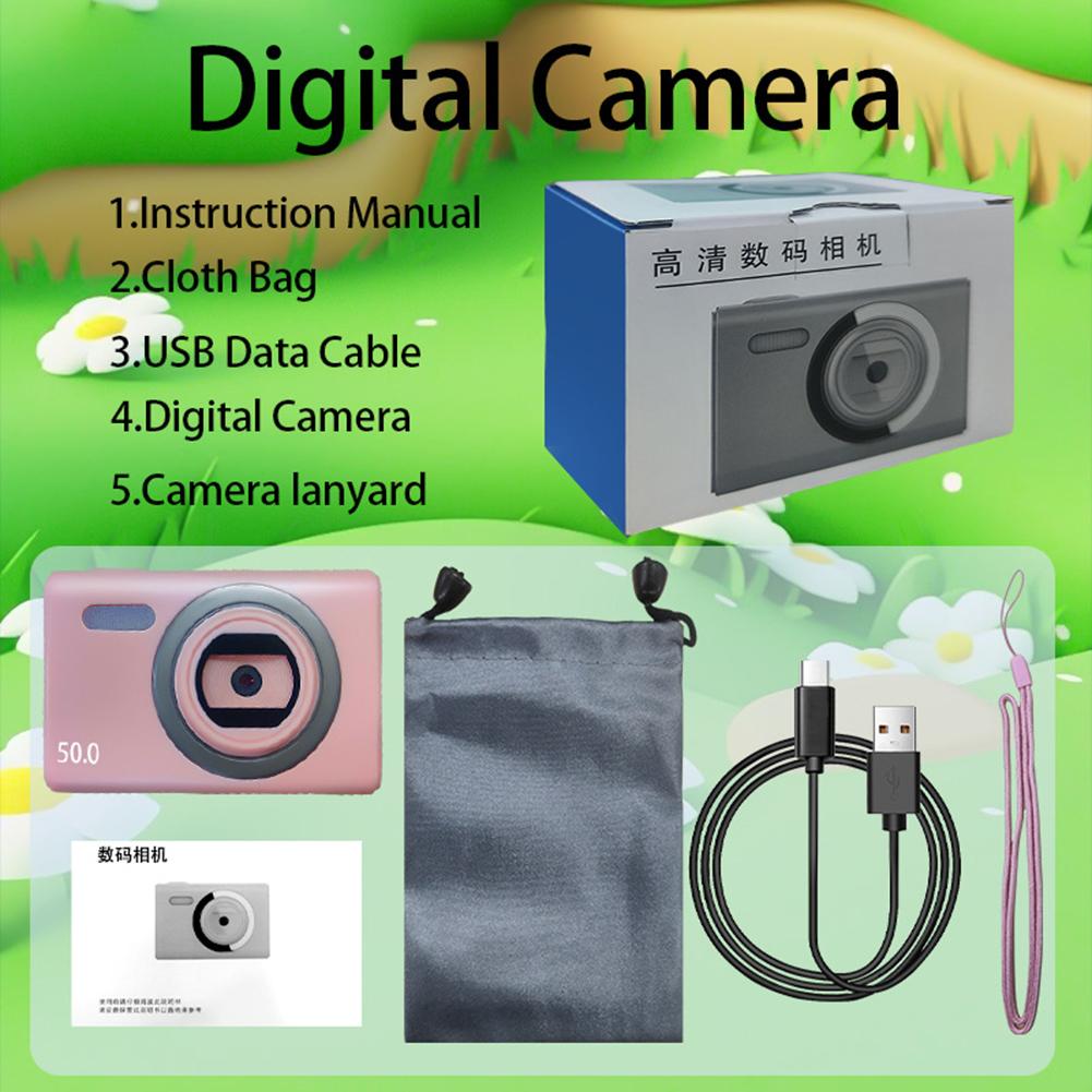 Digital Kid Camera 5X Zoom Small Photography Camera Birthday Present