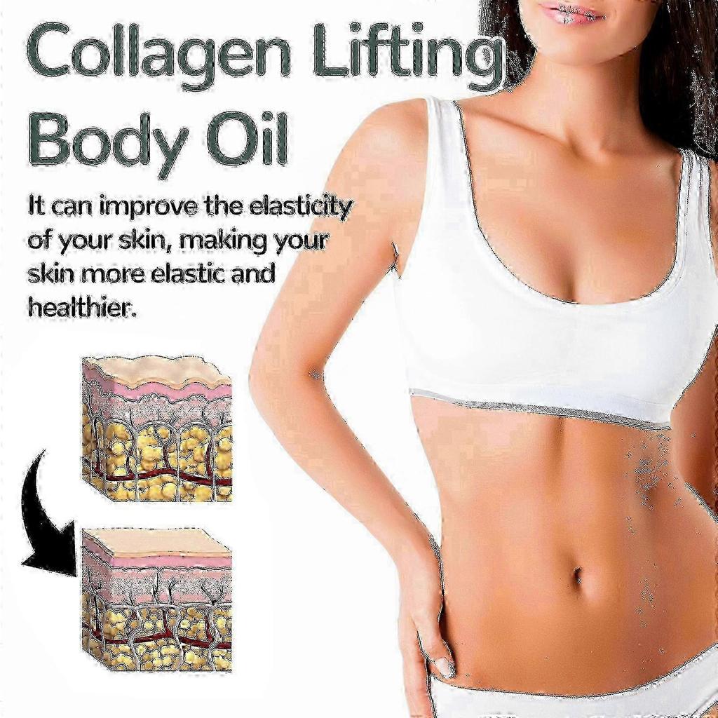 3x OceAura Collagen Firming Body Oil – Hydrating & Elasticity-Boosting Massage Oil for Smooth Skin