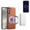 DENIOR D14 For Samsung Galaxy S23+ Kickstand Case Card Holder Phone Cover Magnetic Case
