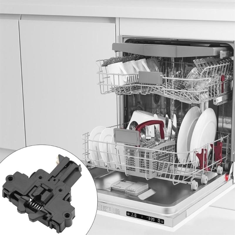 Dishwasher Latches Replacement Enhancing Safety Secure Closure Replacement Latches Door Lock Suitable for Multiple Models