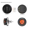 Wireless Meat Thermometer with 2 Probes 164FT BT4.2 APP Control IP64 Waterproof Meat Thermometer