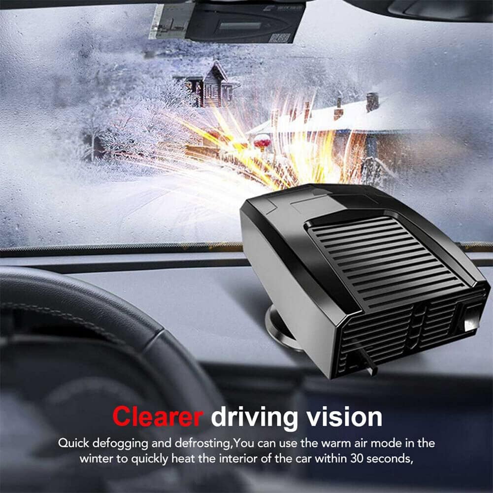 Car Fan Heater 12V 500W Car Additional Heater Ceramic Heater De-Ice