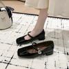 Shoe Lady 2025 Spring and Summer New Korean Version Commuter Square Head Mary Jane Women's Shoes French Gentle Thick Heel Single Shoes