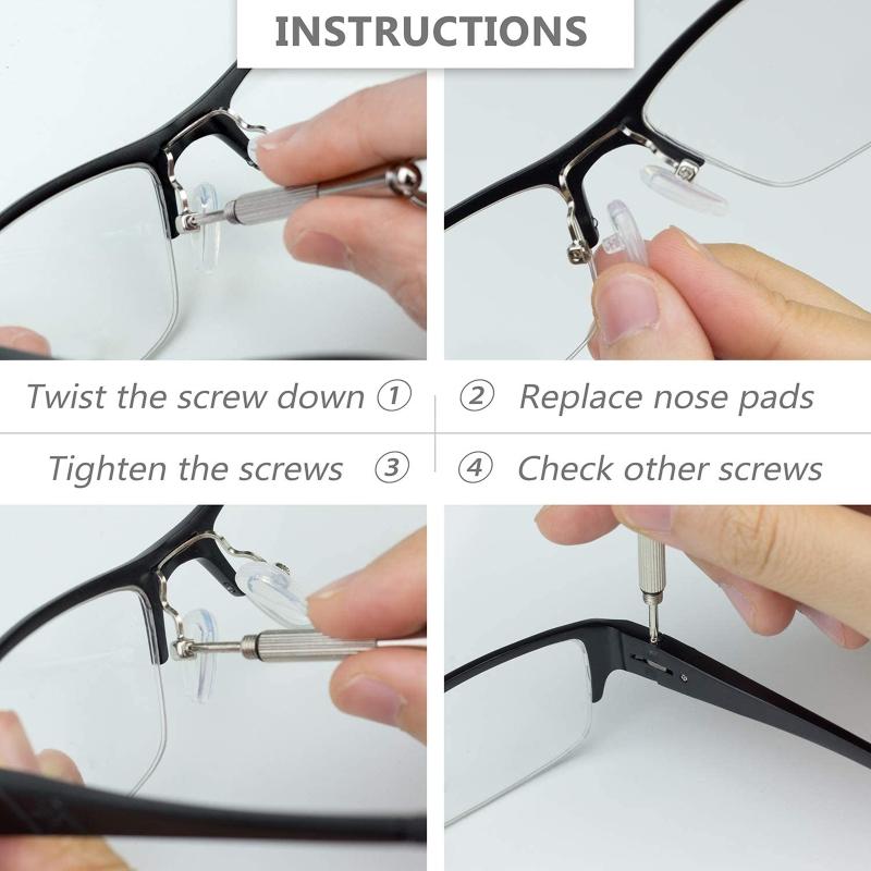 25 Pair/Lot Silicone Eyeglass Airbag Soft Nose Pad On Nose Pad Glasses Massage for Health Care Anti-Slip Tool for Sungla
