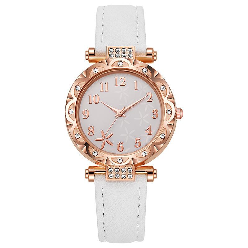Ladies Student Simple Fashion Trend Waterproof Casual Atmosphere Quartz Women'S Watch