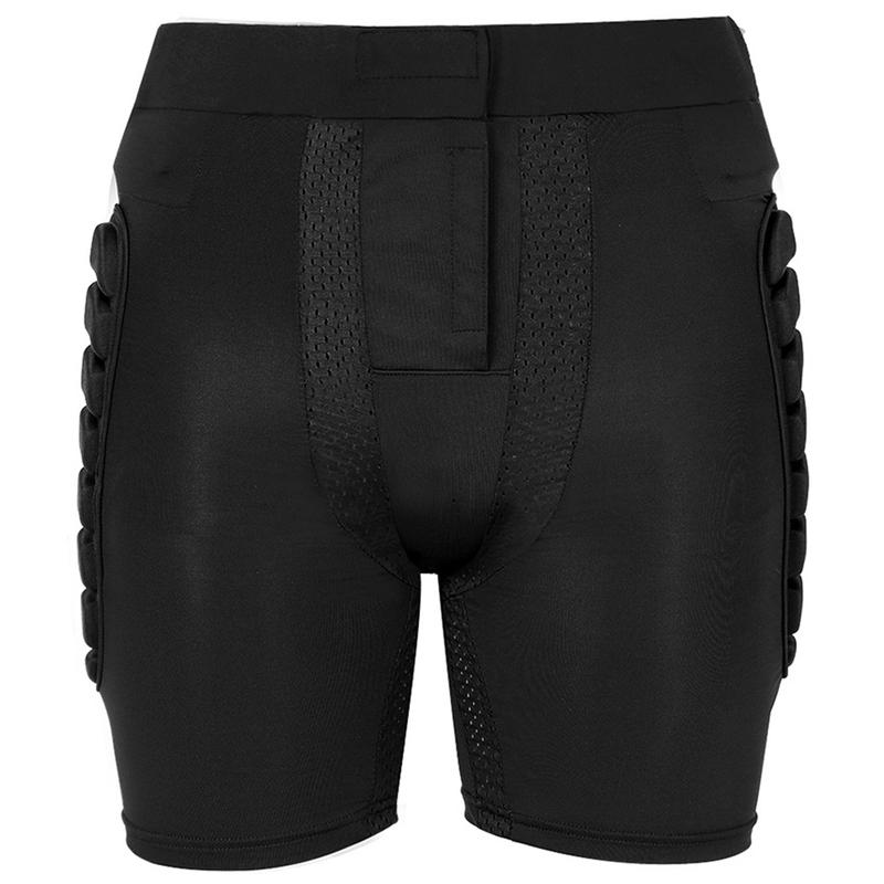 Unisex 3D Hüftschutz Gepolsterte Shorts Anti-Rutsch 0,6 Zoll Dicke Skifahren Hüftschutz-Shorts Atmungsaktiv Sturzfestigkeit Schutzausrüstung