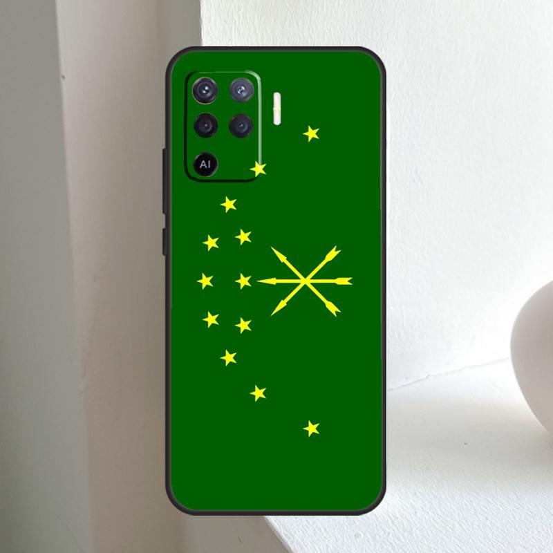 

Adygea Circassian Flag For OPPO A78 A98 A18 A38 A58 A5 A6 Pro A15 A17 A57 A16 A76 A96 A54 A74 A94 A40 A60 A80 Case OPPO A94 5G