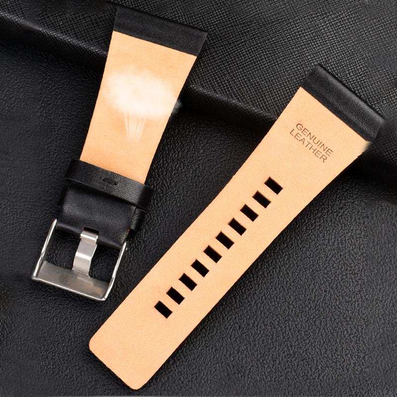 Men's Large Watchband for Diesel dz7396 dz1206 dz1399 dz1405 Leather Bracelet 22/ 24 / 26 / 28 / 30 / 32mm Watch Accessories