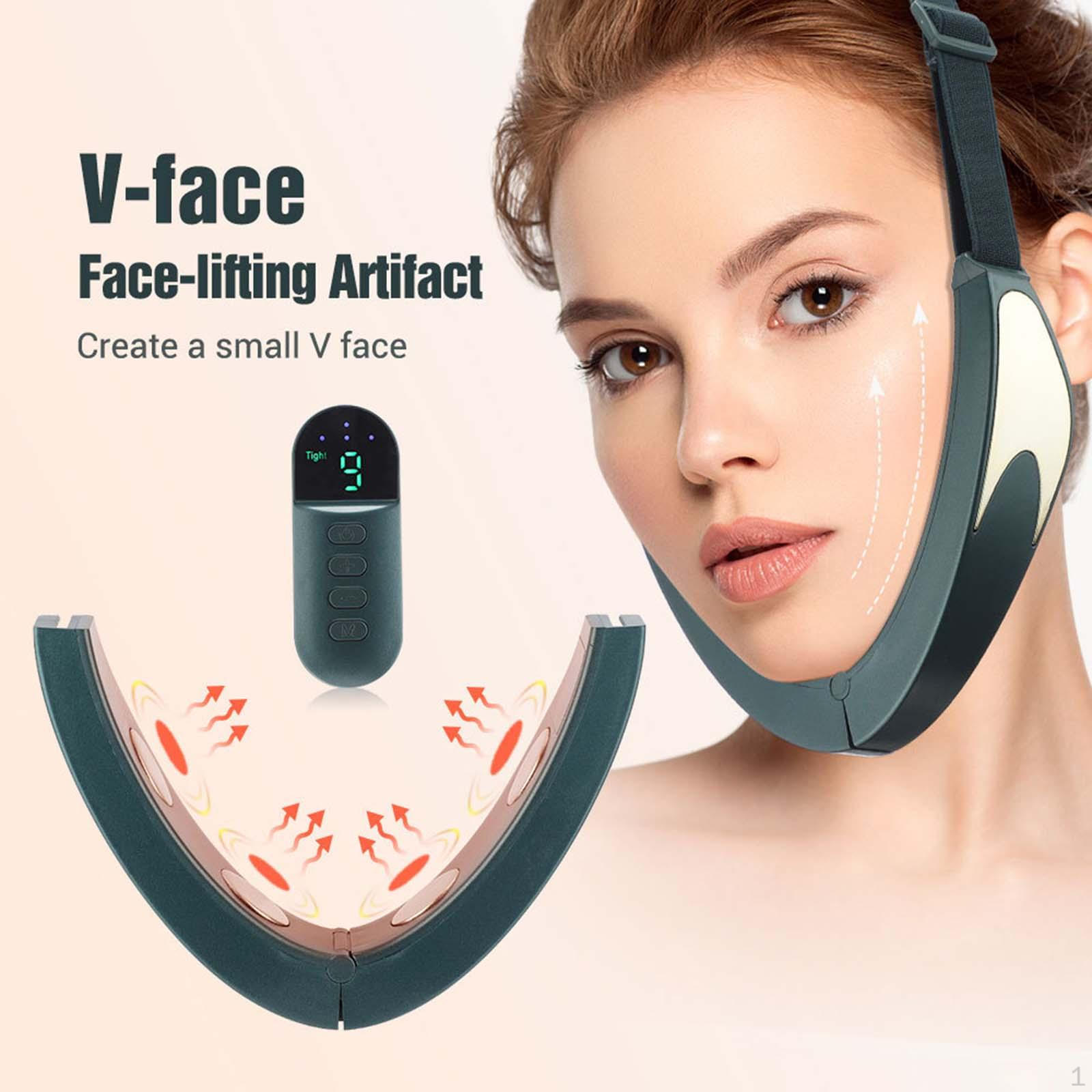 Устройство для подтяжки лица, нагреваемое, портативный facial massager, шейпер