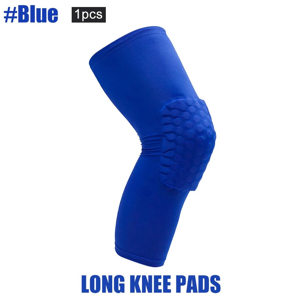 Bracetop 1 Pc Honeycomb Knee Pads Strengthen Kneepad Crashproof Antislip Basketball Leg Knee Sleeve Protective Pad Support Guard