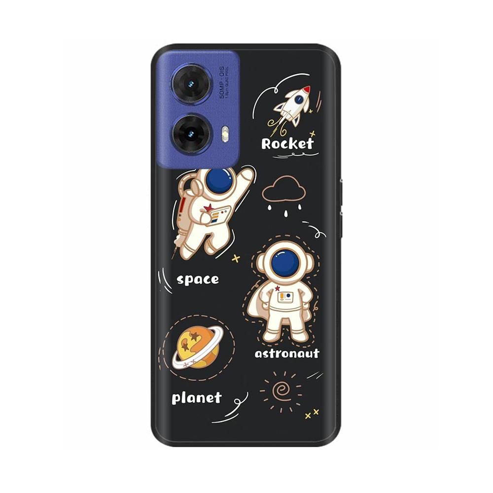 For Motorola Moto G85 Case Butterfly Soft Matte Silicone Back Cover For Moto G85 5G Cases MOTOG85 G 85 5G Funda Full Phone Coque