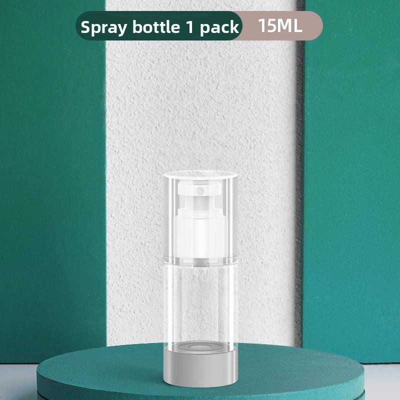 Travel Vacuum-sealed Dispensing Cosmetic Spray Bottle, Portable. Business Trip Small-sized Sealed Bottle, Vacuumed Liquid Bottle, Press-down. Vacuum spray bottle 15ml