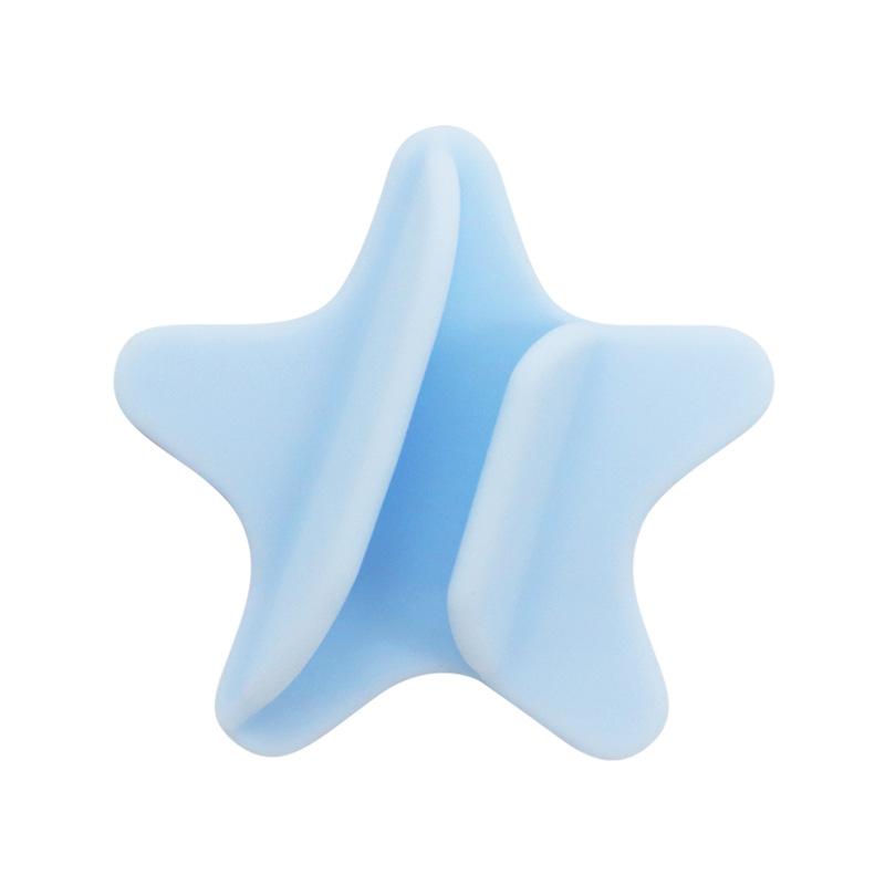 Multi-Color Portable Phone Stand | Lipstick/Lip Gloss Shape Star Design | Silicone Adhesive Lazy Mount for for All Phone Case