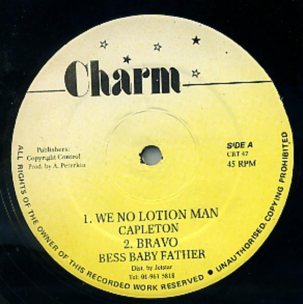 

12inch Record VARIOUS We No Lotion Man Bess Baby Father CRT47 Charm 1991 UK Reggae Ska Dub Used