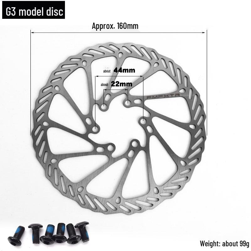 Colorful 160/180/203mm RT56 Disc Brake Pads for Mountain and Road Bikes