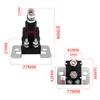 12V 500A Car Dual Battery Isolator Starter Solenoid Relay Switch with 100A Fuse