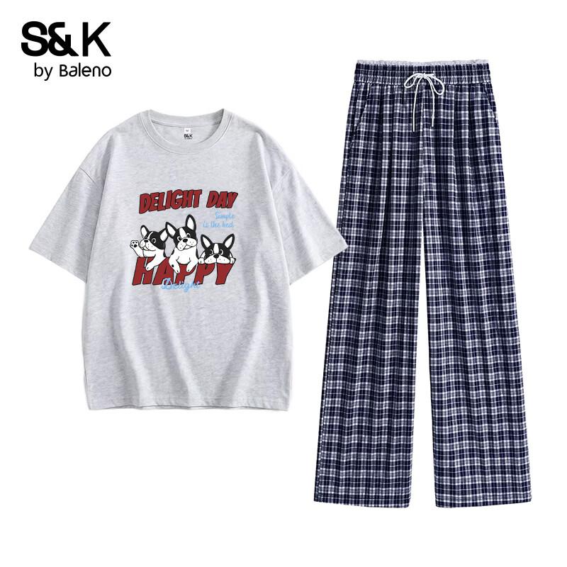 Baleno S&K Women s Pure Cotton Two-Piece Casual Set XL