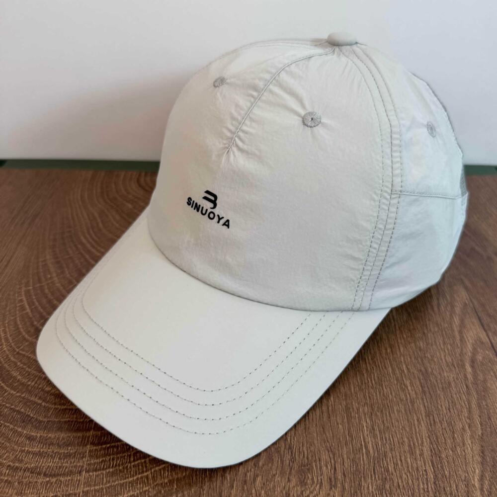 Baseball Cap Nylon Mesh Embroidered Adjustable Hat for Men Women Running Hiking Camping Cycling Outdoor Sport Cap