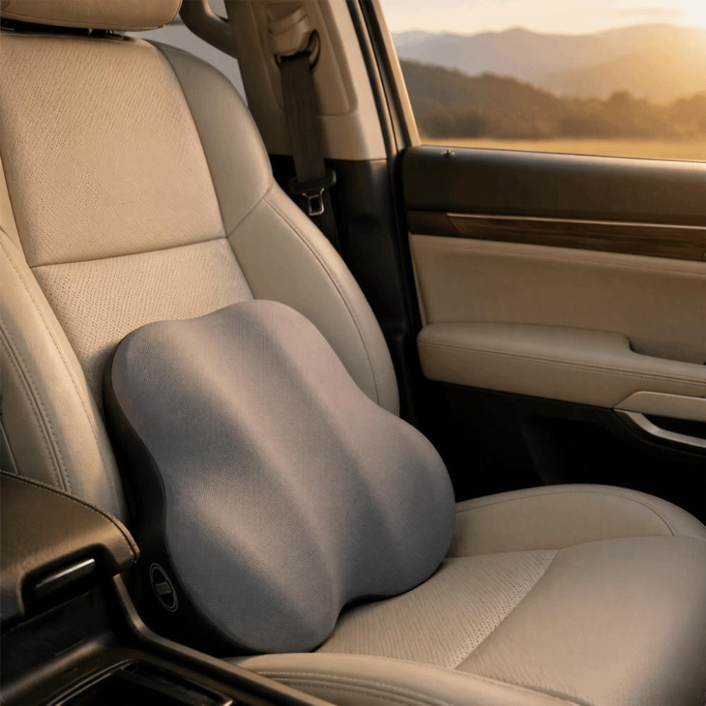 Electric Vibration Car Lumbar Support Pillow Ergonomic Electric Massage Seat Cushion  Vehicle