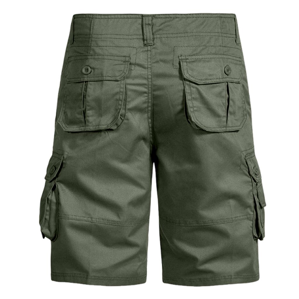 Men’s Loose Fit Cargo Shorts with Multiple Pockets Summer Straight Leg Lightweight Casual Work Shorts for Outdoor Activities
