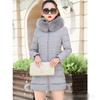 Down Jacket Women's Korean Version of The Slim Mid-length Women's Padded Jacket Padded Jacket