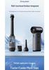 Portable High-Power Turbine Fan: Multi-Purpose Handheld Suction and Blowing Device with High-Speed Airflow for Car and Home Use.