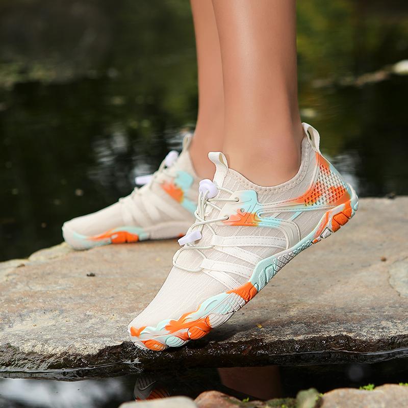 Beach Barefoot Wading Sneakers Unisex Quick Drying Aquatic Shoes for Sea Pool Water Sports Surfing Fishing Size 35-46
