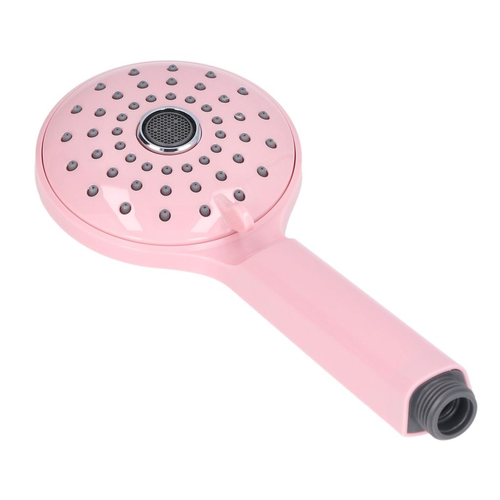 Trycksatt Duschhuvud ABS Handhållen Två Lägen Högtryck Duschspruta Förhindra Stänk