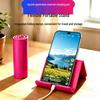 Silicone Flexible Desktop Phone & Tablet Stand - Universal Folding Holder for Travel & Lazy Usage