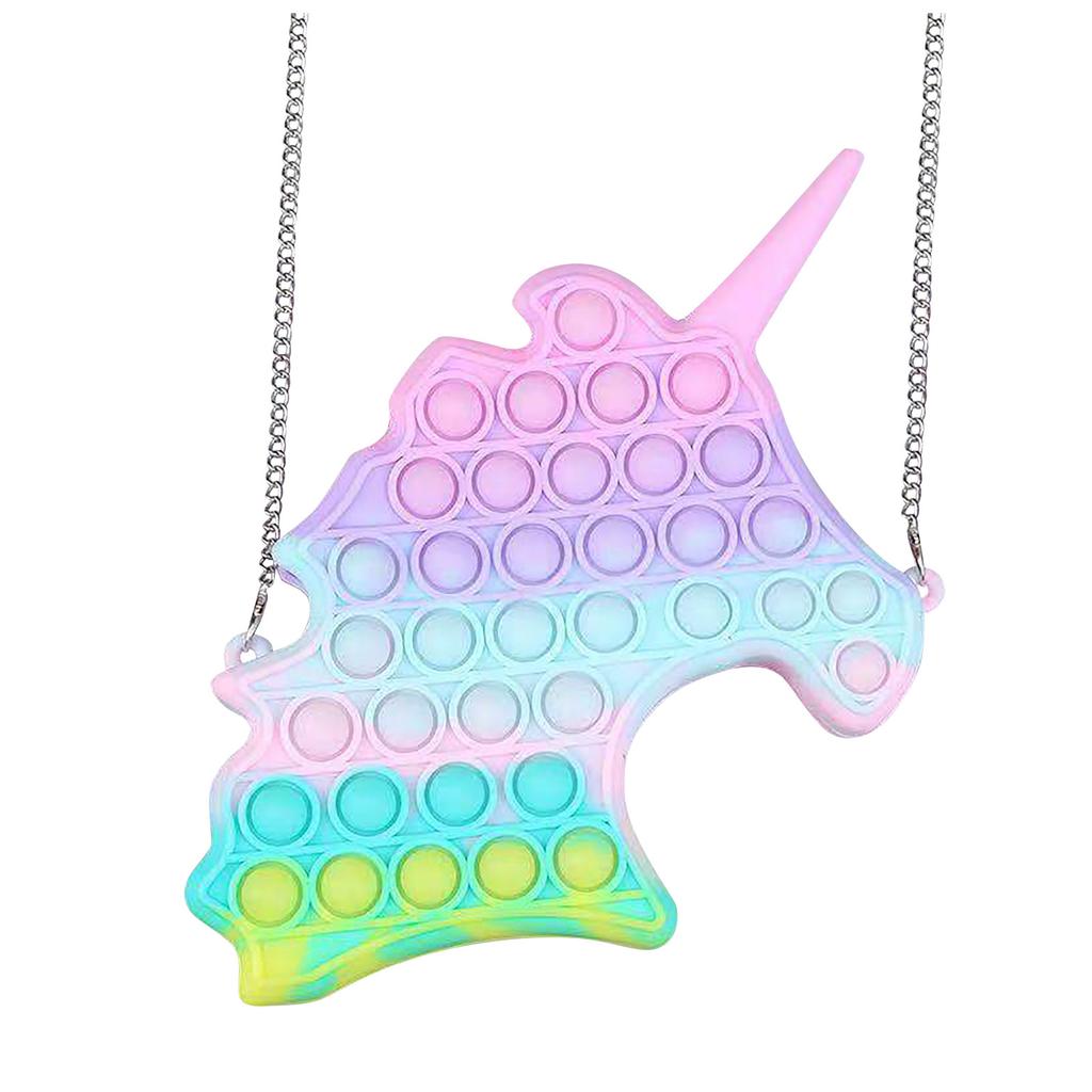 Push Toy Pendel Bag, Bubble Toy Stress Relief Leksaker för vuxna barn