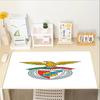 S.L. Benfica Thema Mauspads, Rutschfeste Gummiunterseite, Multifunktionales Büro- & Heimdekor, Perfekt für die Personalisierung des Arbeitsplatzes.