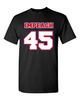 Impeach 45 President Donald USA American Political DT Adult T-Shirt Tee Unisex T-Shirt