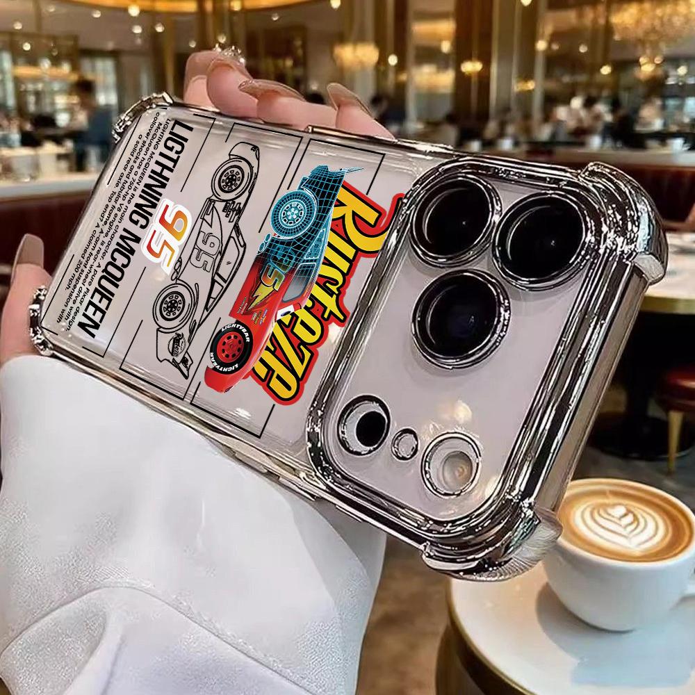 Custodia per Telefono Cartoon Cars McQueens Sallys per Xiaomi Redmi Note 15 14 13 12 14C 13C 12C 10C Pro Plus 4G 5G Copertura Anti-caduta
