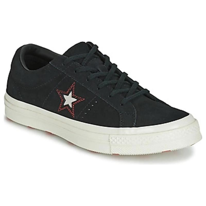 Converse One Star Series Low Top Canvas Shoes Unisex Black