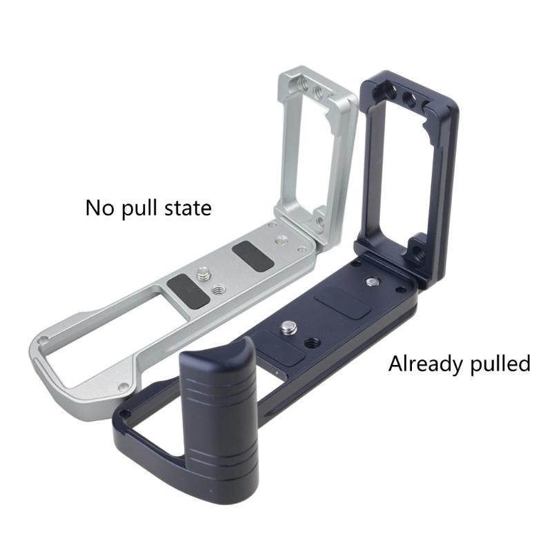X-T5 Camera Quick Release QR L Plate, Anti Slip Metal Holder Hand Grip, Aluminum Aloy