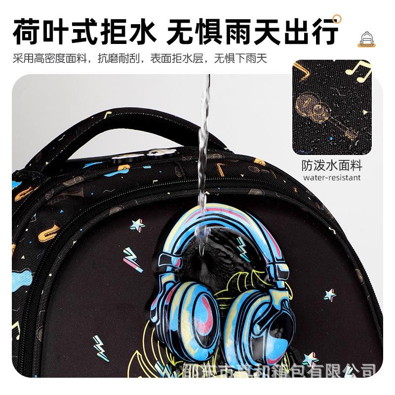 Modetrend Cartoon Kinder Tasche Niedlich Große Kapazität Mehrere Fächer Lastreduzierung Rückenwirbelsäulenschutz Ein Zwei Fünf-stufiger Rucksack