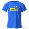 Men's Letter Print T-Shirt Breathable Casual Street Trend 3D Printing