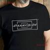 Panavision Logo T Shirt Vintage Casual Graphic Stylish Top For Everyday Wear Designer Clothes Comfortable Slightly