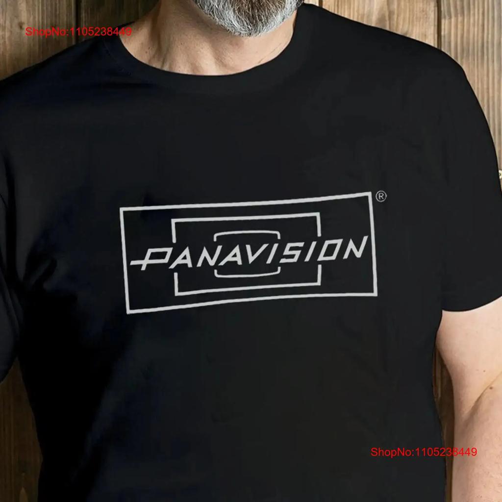 Panavision Logo T Shirt Vintage Casual Graphic Stylish Top For Everyday Wear Designer Clothes Comfortable Slightly