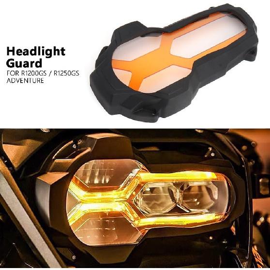 Fits for BMW R1250GS Adventure/ R1250GS (2018-2024) Motorcycle Accessories Headlight Guard Protector Headlight Protective Cover for R1200GS LC