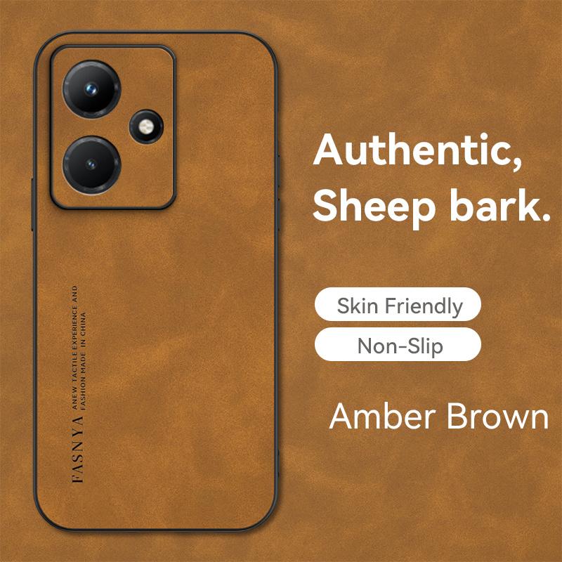 For Infinix Hot 30i NFC Case Luxury Leather Texture Matte Back Cover for Infinix Hot 30i NFC Funda X669 Hot30i Phone Cases