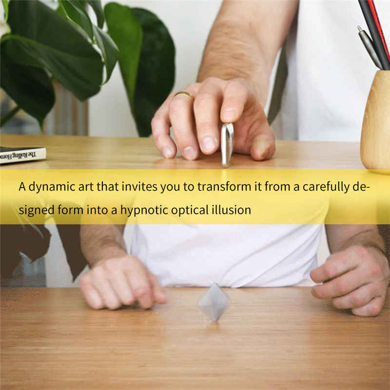 Desktop Flip Spinning Toy Kinetic Skill Toys Decompression Artifact Stress Relieve Fingertip Toy