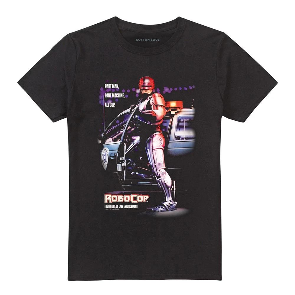 Robocop Poster T-Shirt S-5XL, Black XL