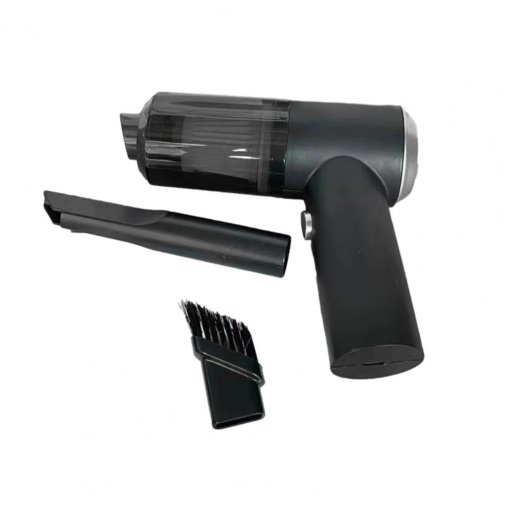 Aspirator portabil pentru mașină Aspirator portabil fără fir pentru mașină cu lumină LED, aspirație puternică, reîncărcabil pentru mașini