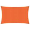 VidaXL Shade Sail 160 G-m² Orange 2x4.5 M HDPE
