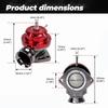 RS Type Turbo Pressure Relief Valve Universal BOV Booster Boost Exhaust Valve  Turbocharged